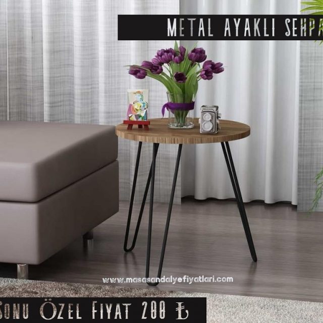 ÇELİKERLER FİRKETE AYAK METAL AYAKLI SEHPA